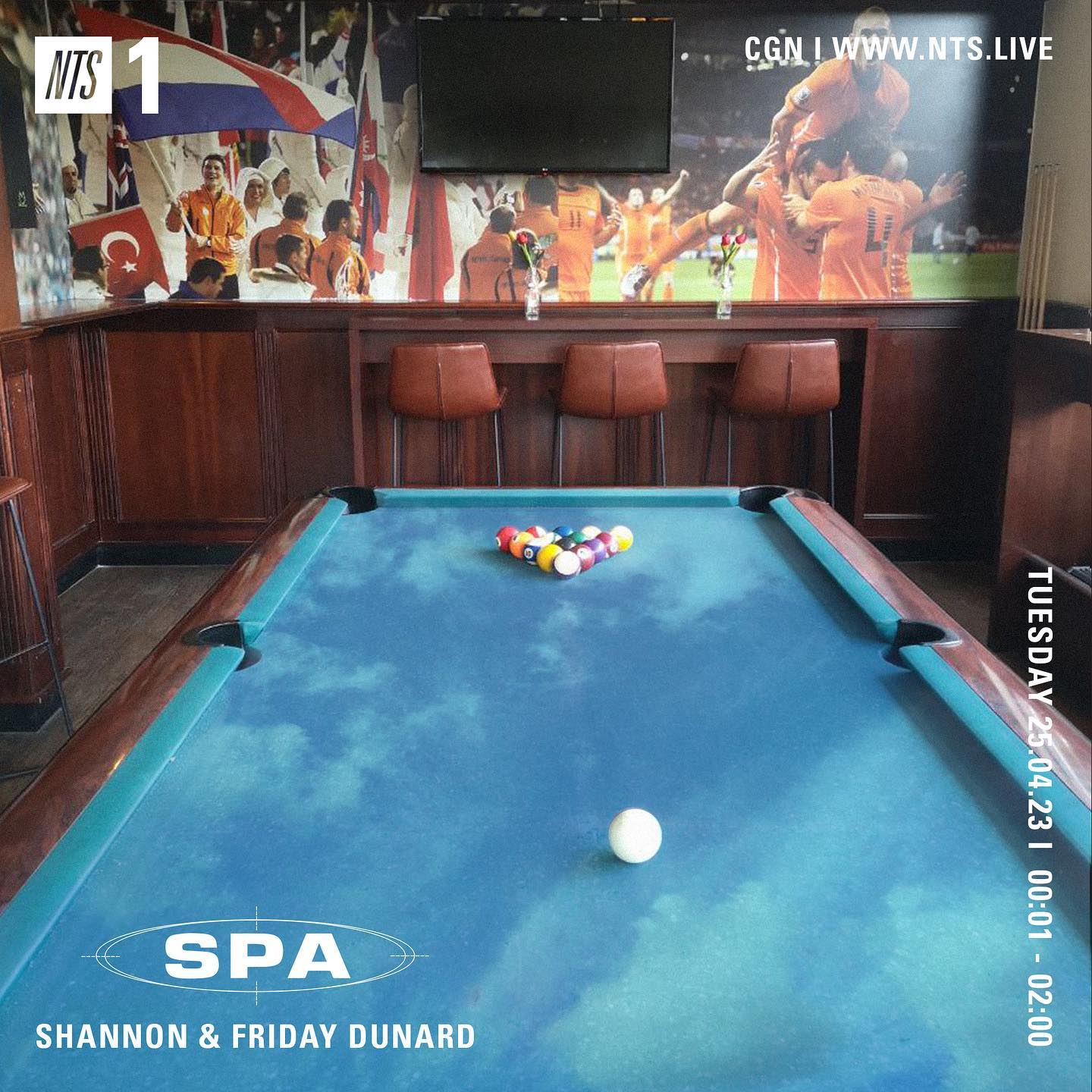 SPA #31: Shannon & Friday Dunard for NTS Radio